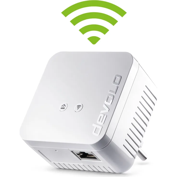 devolo Heimnetzwerk Kompakt V2 Der perfekte Einstieg in dieHeimvernetzungVoller WLAN-Empfang in jedem Raum einfach, schnell und preiswert. Erweiterung zur 8617 - 1 Adapter im Set enthalten (8616)