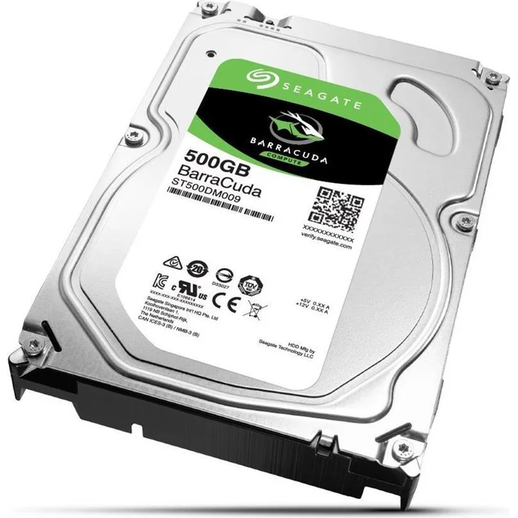 Seagate 8.9cm (3.5 Zoll) 500GB SATA3 Barracuda 7200 32MB intern Bulk – Bild 1