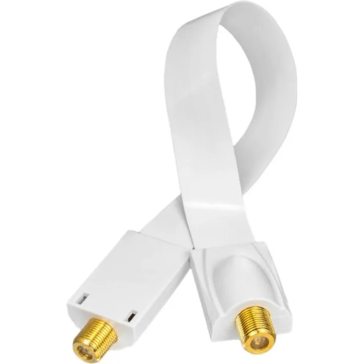 Fensterdurchfuehrung DUR-line FD Slim Weiss 28 cm 