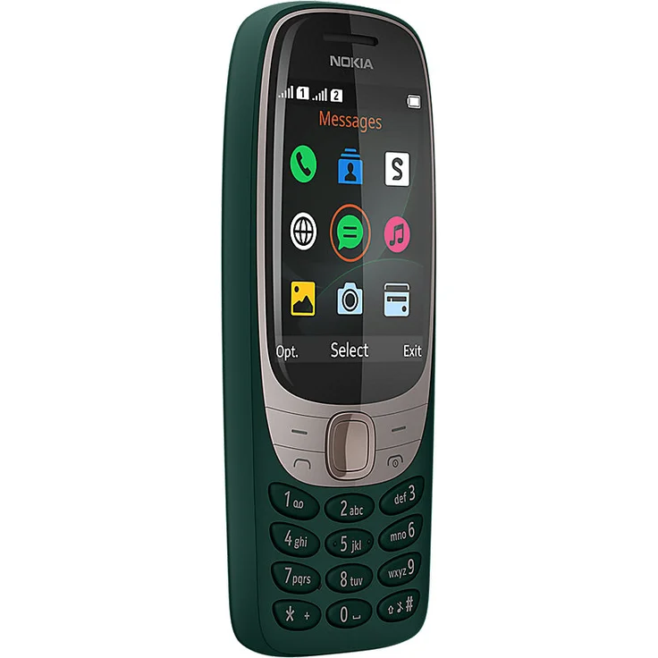 Nokia 6310 Block-Handy 7,11cm TFT-Display, Dunkelgrün – Bild 3