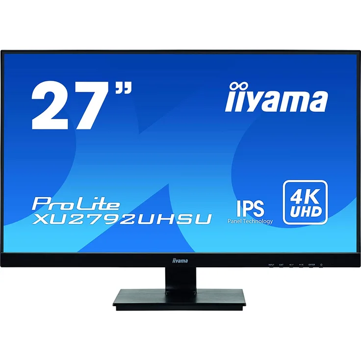 iiyama ProLite XU2792UHSU-B1 - 27 Zoll, 4K UHD (3840 x 2160), IPS-Panel, 60Hz, 4ms, 300cd/m² (XU2792UHSU-B1)