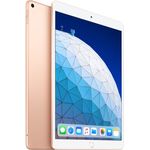 Apple iPad Air (2019) WiFi Quad-HD-Auflösung 10,5 Zoll, WiFi-Tablet, Hexa-Core, 3 GB RAM, 256 GB Speicher, iOS (Update auf iPadOS), Gold (MUUT2FD/A)