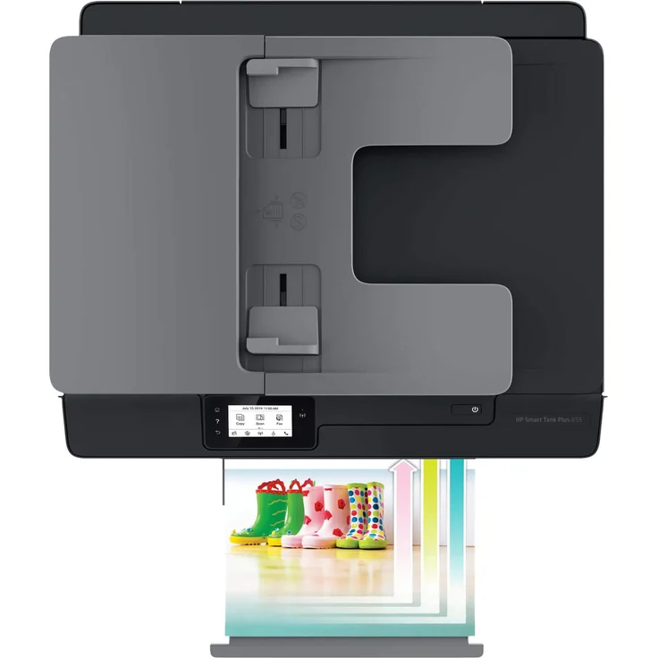HP Smart Tank Plus 655 Multifunktionsdrucker (Drucker, Scanner, Kopierer, Fax, WLAN, AirPrint, 4-in-1, inklusive Tinte für bis zu 3 Jahre drucken) – Bild 4