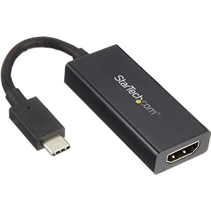 StarTech.com USB-C auf HDMI Adapter mit HDR - 4K 60Hz - schwarz - USB Typ C auf HDMI Konverter - CDP2HD4K60H