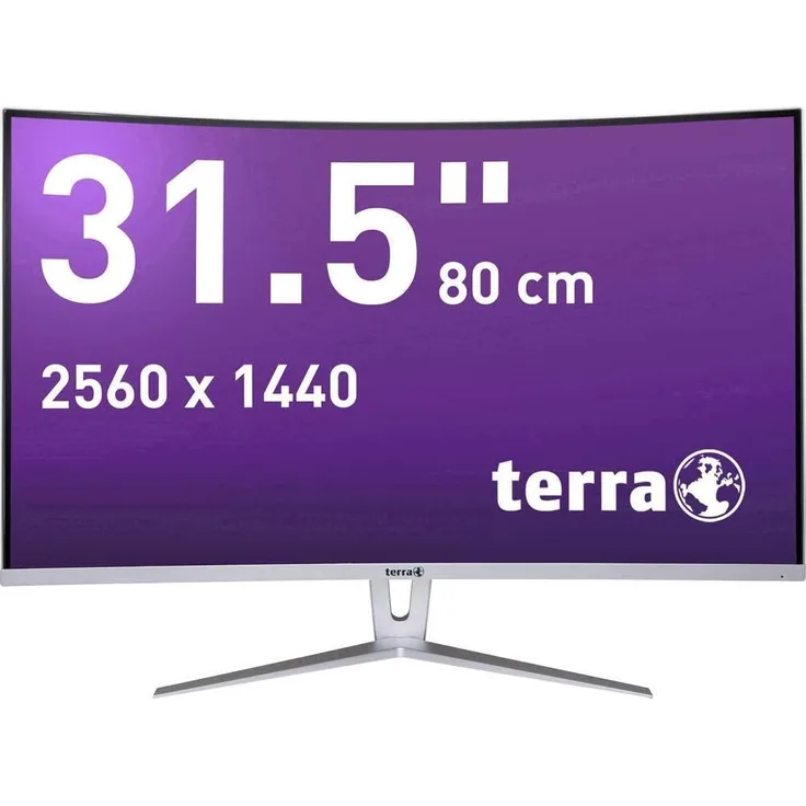 Wortmann TERRA LED 3280W - LED-Monitor - gebogen - 81.3 cm (32 Zoll) (31.5 Zoll sichtbar) - 2560 x 1440 WQHD - 250 cd/m² - HDMI