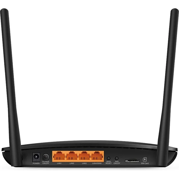 TP-Link Archer MR400 AC1200 Dualband 4G LTE WLAN Router (150 Mbit-s im Download, simultanes Dualband, 300 Mbit-s(2,4GHz) + 867 Mbit-s(5GHz), frei konfigurierbarer LAN-WAN-Port) schwarz – Bild 2