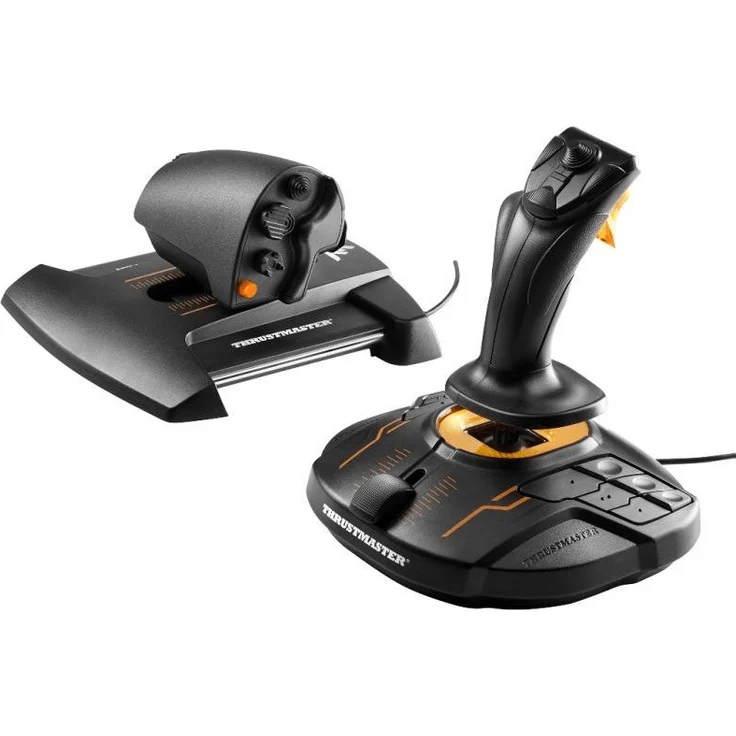 Thrustmaster T.16000M FCS Flight Pack Schwarz, Orange (2960782) (PC) – Bild 2