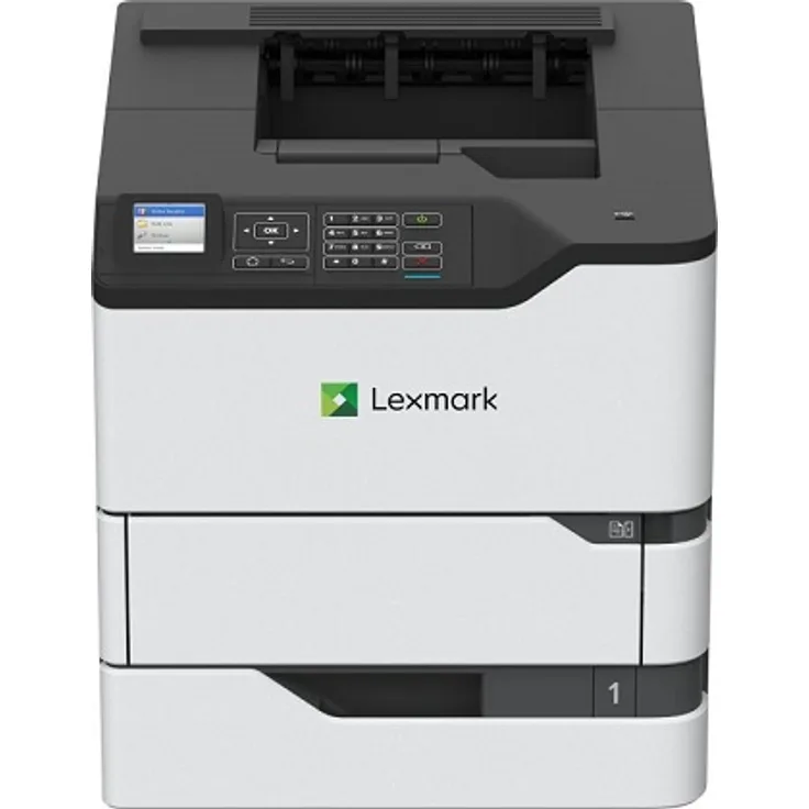 Lexmark MS823dn - Laserdrucker, Mono, Auflösung: 1200 x 1200 dpi, Druckgeschwindigkeit (S/W): 61 S/min, Papierzufuhr: 650 Blatt (50G0220)