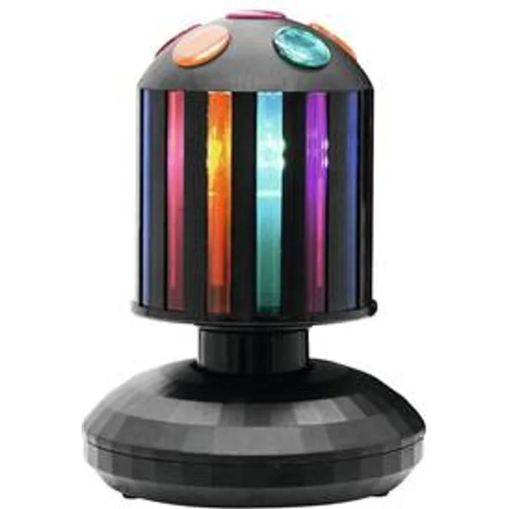 Eurolite LED MSC-10 Mini Single Cylinder | Einfacher Lichteffekt mit drehendem Zylinder inkl. E-14 LED-Leuchtmittel
