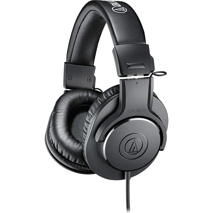 Audio-Technica ATH-M20x Over-Ear-Kopfhörer, schwarz