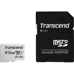 Bild für Transcend TS512GUSD300S-AE 512GB microSD UHS-I U3 A1 mit Adapter