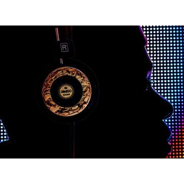 Grado The Hemp Limited Edition, Kabelgebundener On-Ear-Kopfhörer, braun, schwarz – Bild 7