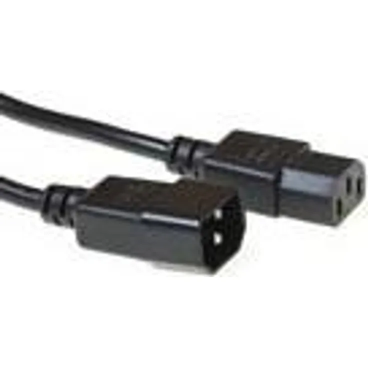 POWERCORD C13-C14 BLACK 1.80M