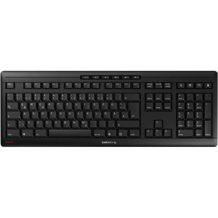 Cherry Stream Desktop Recharge schwarz, USB, DE QWERTZ (JD-8560DE-2) – Bild 2