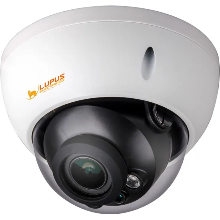 Lupus Electronics 13310 GEODOME - LE 338HD wetterfeste Vario-Domekamera mit 1080p Auflösung und 30 Meter Nachtsicht, Weiß