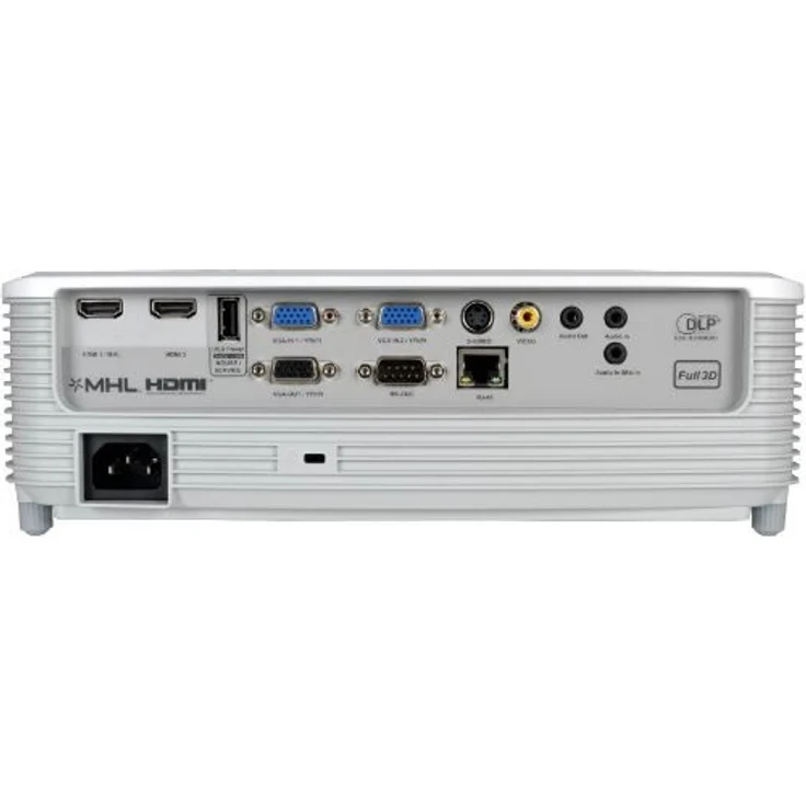 Optoma W400+ Business-Beamer, DLP, WXGA (1280 x 800), Kontrast 22000:1, 4000 ANSI-Lumen, Bildverhältnis 16:9, WLAN, weiß – Bild 4