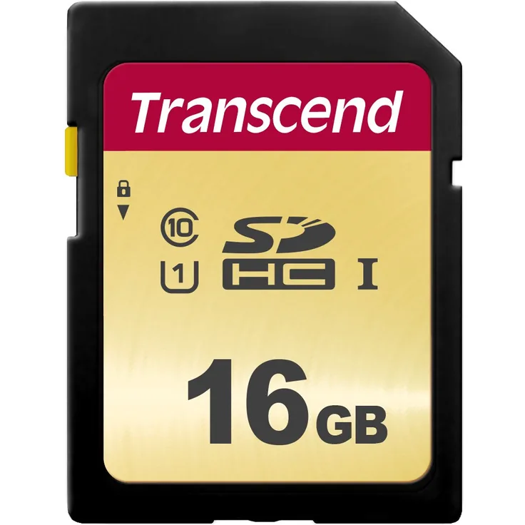 Transcend 16GB SDXC-SDHC 500S Speicherkarte TS16GSDC500S - bis zu 95 MBs lesen und 65 MBs schreiben