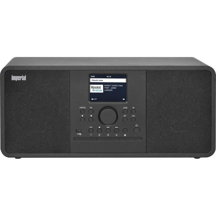 Imperial Dabman i205 CD Tischradio mit Bluetooth, WLAN, TFT-Display, schwarz – Bild 2