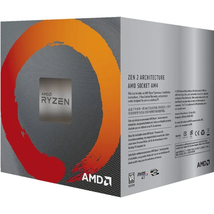 AMD RYZEN 5 3600X, 6 Kerne (12 Threads), 3,8 - 4,4 GHz, Boxed (100-100000022BOX) – Bild 2