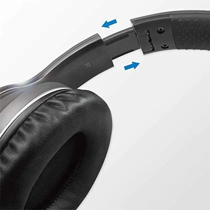 LogiLink BT0053 Over-Ear-Kopfhörer, mit Bluetooth, Mikrofon, Noise Cancelling, schwarz – Bild 10