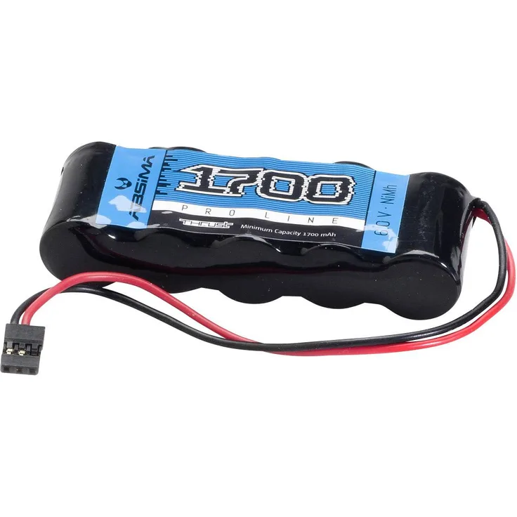 Absima Modellbau-Empfängerakku (NiMh) 6V 1700 mAh Zellen-Zahl: 5 Stick JR