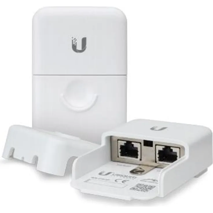Ubiquiti Networks ETH-sp-g2 weiß Überspannungsschutz – Protektoren Überstrom-Schutz (500 A, weiß, 80 g, 91 mm, 61 mm, 32,5 mm)