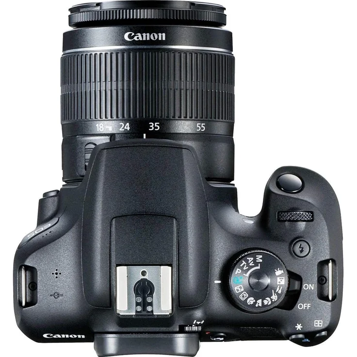Canon EOS 2000D Spiegelreflexkamera mit dem Objektiv EF-S 18-55 is III Kit – Bild 3