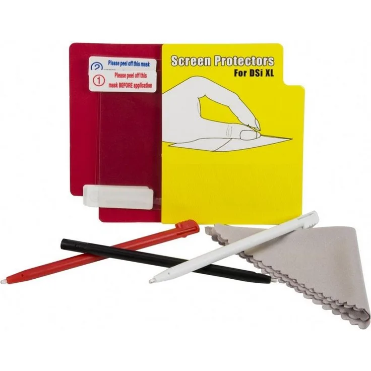 Nintendo DSi XL - 3 x Stylus Set und 2 Bildschirm Schutzfolien