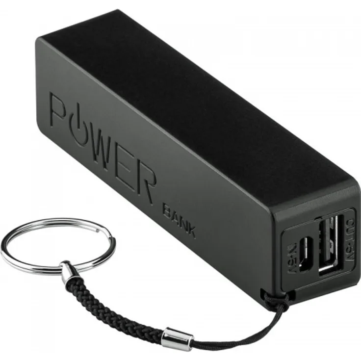 2000mAh Powerbank 2.0 der Notfallakku für die Hosentasche oder den schlüsselanhä