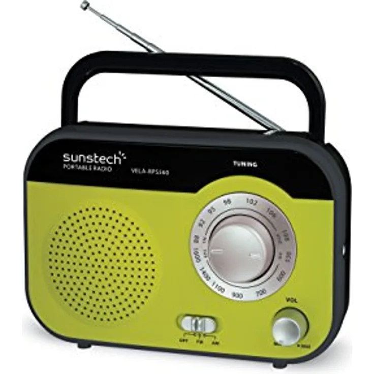 Sunstech RPS560GR Radio, tragbar, Grün