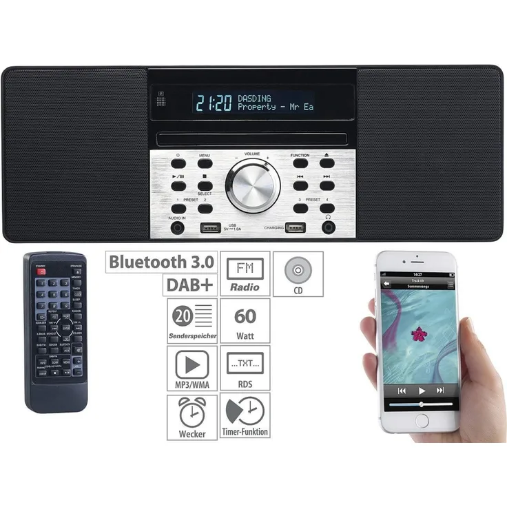 VR-Radio DOR-600 schwarz
