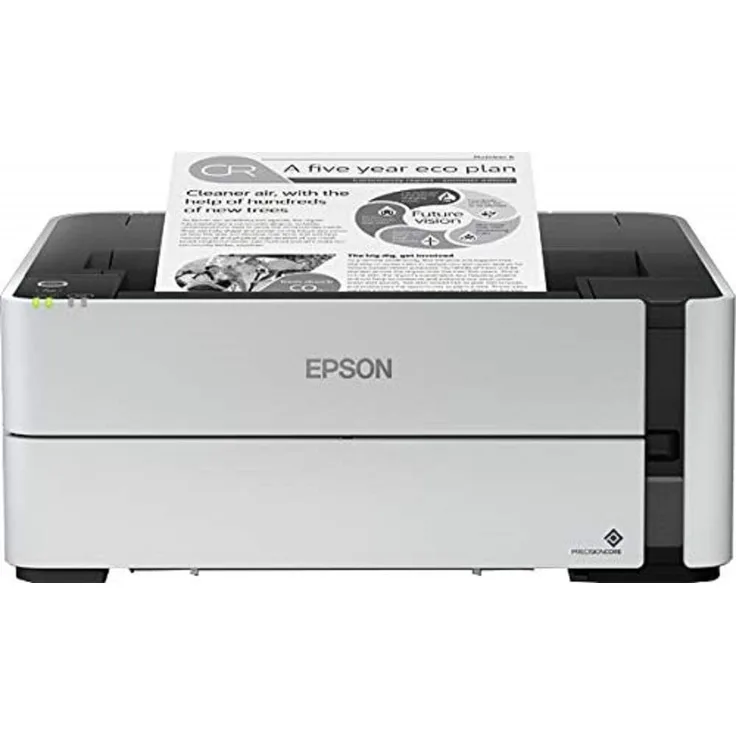 Epson EcoTank ET-M1180 - Tintenstrahldrucker, Druckgeschwindigkeit (S/min): 39 S/W, Auflösung: 1200 x 2400 (USB, LAN, WLAN, AirPrint, Mobile Print, Wi-Fi Direct) C11CG94402