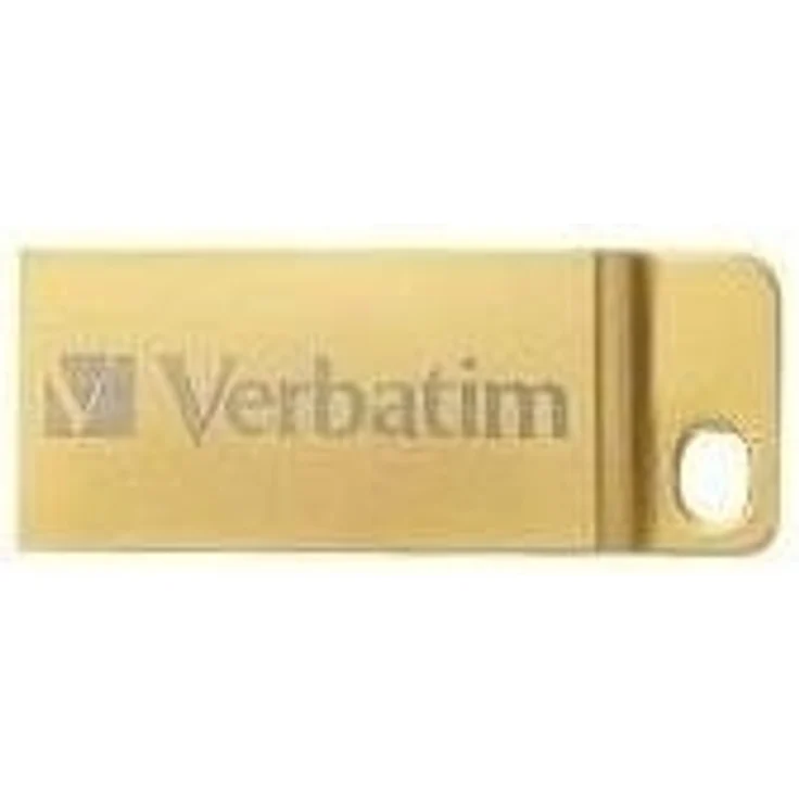 Verbatim Metal Executive USB 3.2 Gen 1 -Stick 64 GB, USB-Stick - Wasser- und staubdicht - 80 MB-s Lesen - 25 MB-s Schreiben - Gold – Bild 2
