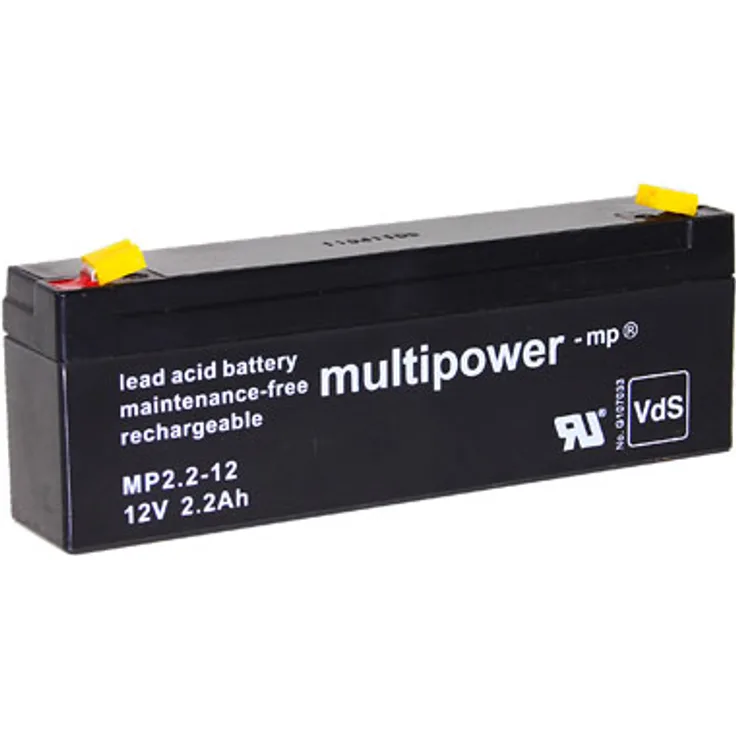 Multipower - MP2.3-12 - 12 Volt 2300mAh Pb