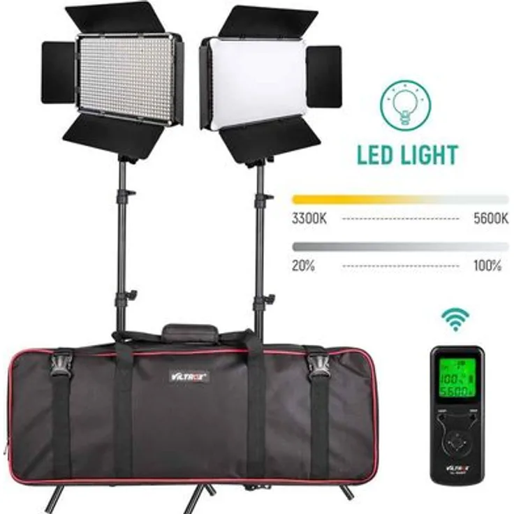 Viltrox VL D640T LED Light Duo Kit