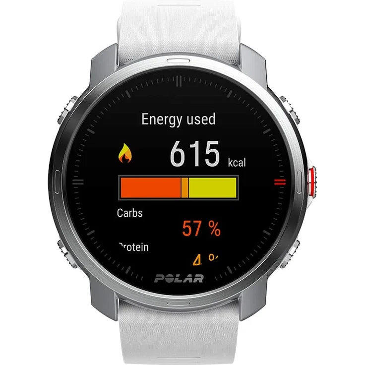 Polar Grit X Multisportuhr GPS, Unisex, M/L, Edelstahlgehäuse, Silber/Weiß (90081735) – Bild 2