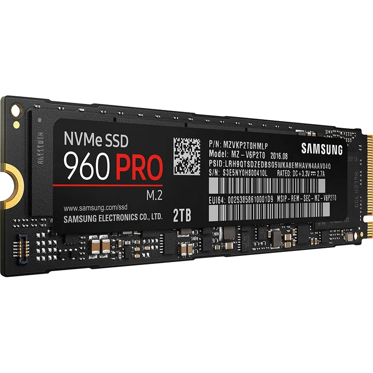 Samsung 960 Pro 2TB (MZ-V6P2T0BW) – Bild 1