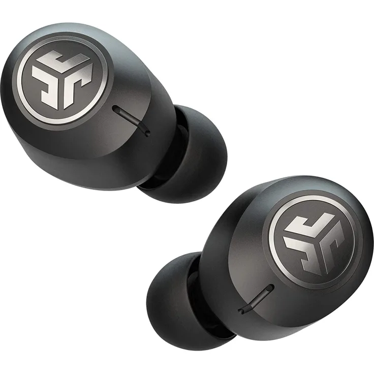 JLAB Air ANC In-Ear Kopfhörer mit Bluetooth, Noise Cancelling, Mikrofon, spritzwassergeschützt, schwarz