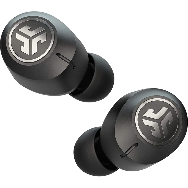 JLAB Air ANC In-Ear Kopfhörer mit Bluetooth, Noise Cancelling, Mikrofon, spritzwassergeschützt, schwarz – Bild 1