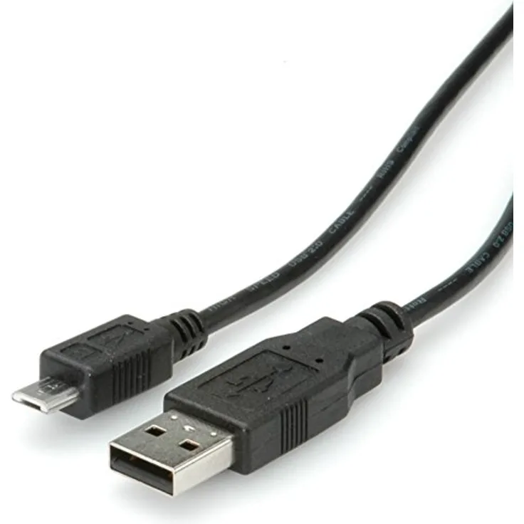 ROLINE USB 2.0 Kabel, USB A ST - Micro USB B ST 0,8m (11.02.8754)