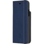 Moleskine - Flipcover Handyhülle für iPhone X - Schutzhülle für Smartphone - Mit XS Volant Journal für Notizen - Farbe Saphirblau