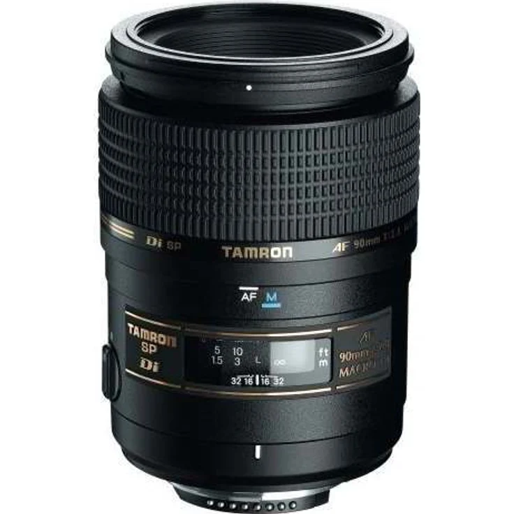 Tamron AF 90mm 2,8 Di Macro 1:1 SP digitales Objektiv (55 mm Filtergewinde) mit ''Built-In Motor'' für Nikon – Bild 1