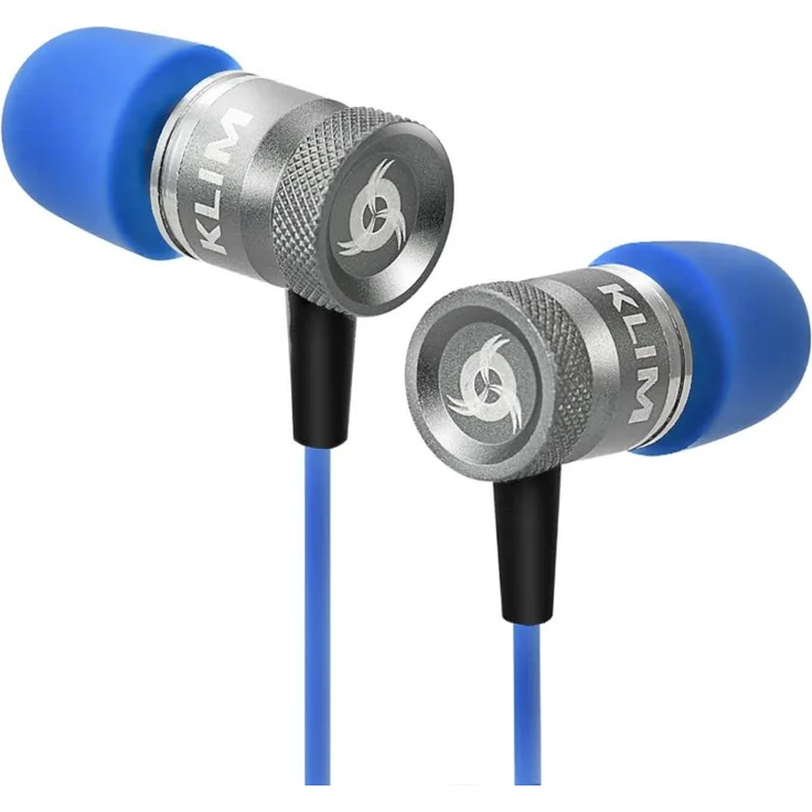 KLIM Fusion In-Ear Kopfhörer mit Memory Foamblau – Bild 1