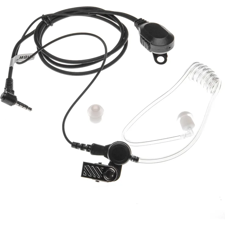 VHBW Headset mit Push-to-Talk Mikrofon passend für Yaesu FT-10R, FT-40R, FT-50, FT-50R, FT-60R, VX-10, VX-110, VX-130, VX-131, VX-132 Funkgerät