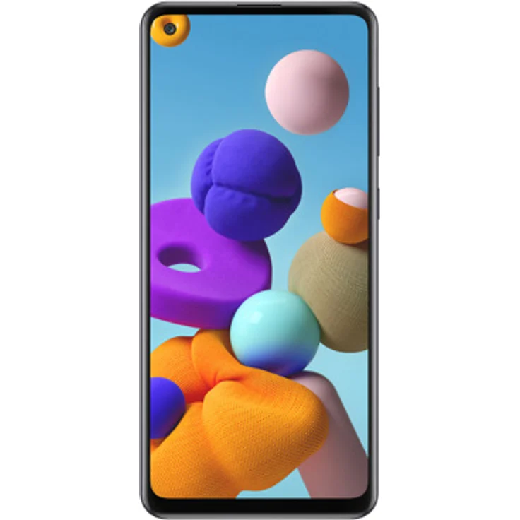 Samsung Galaxy A21s Smartphone 16,51cm (6,5 Zoll) AMOLED-Display, 32GB interner Speicher, 3GB RAM, Dual-SIM, Android, Black – Bild 2