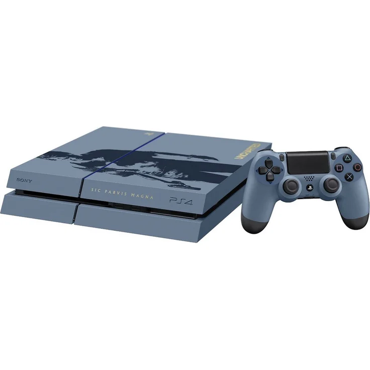 Sony PlayStation 4 (neues Modell) Blau 1TB Bundle inkl. Uncharted 4: A Thief's End – Bild 3