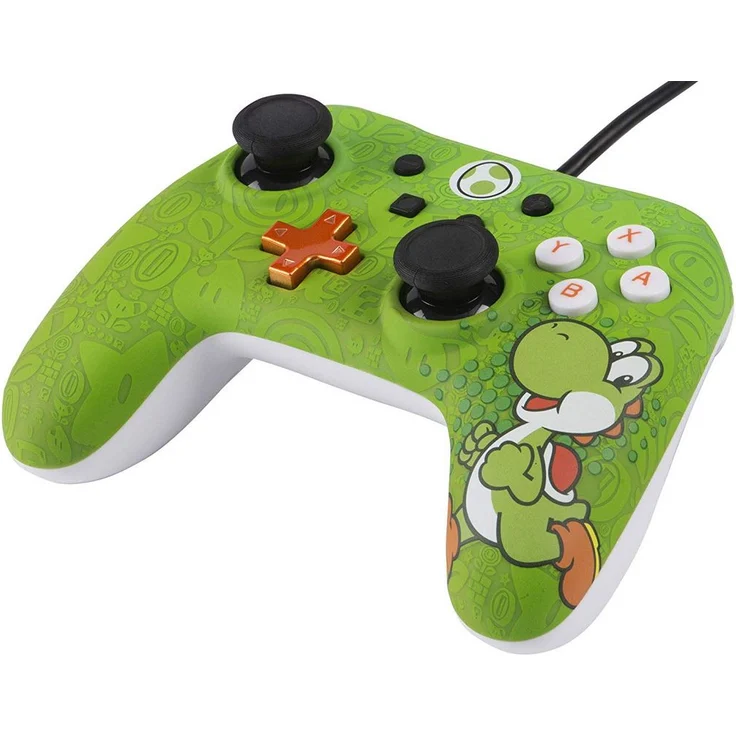 PowerA Wired Controller - Yoshi Grün, Weiß (1506257-02) (Switch) – Bild 1