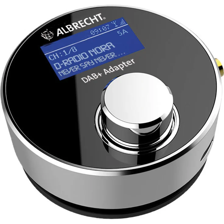 Albrecht DR 54 DAB+ Funkadapter Silber (12122505043) – Bild 1