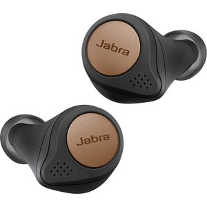 Bild für Jabra Elite Active 75t Amazon Edition Sport-Kopfhörer mit passiver Geräuschunterdrückung und langer Akkulaufzeit für True-Wireless-Erlebnis bei Telefonaten und Musik Kupfer / Schwarz