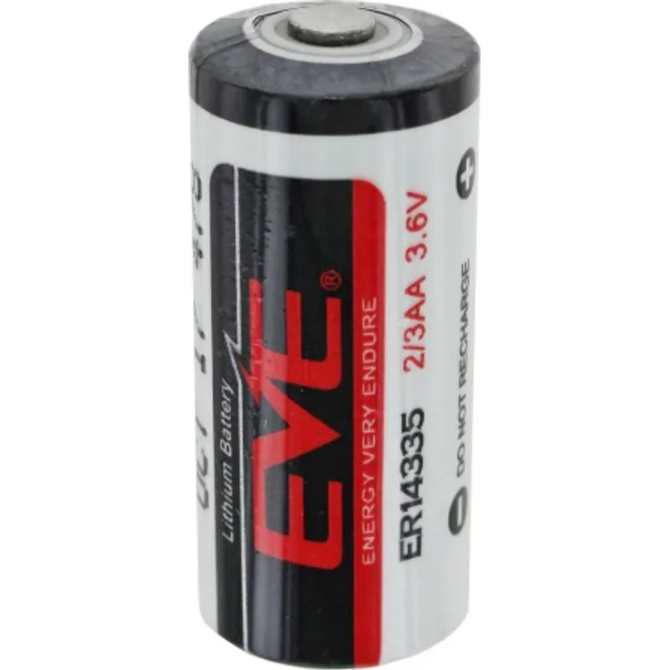 Lithium 3,6V Batterie ER 14335, 2-3 AA ER14335 Standard